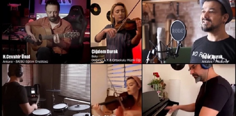 Öğretmenlerden Öğrencilerine Müzik Kanalı