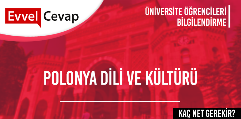 Polonya Dili ve Kültürü için Kaç Net Gerekir?