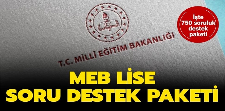 Soru Destek Paketi Erişime Açıldı!