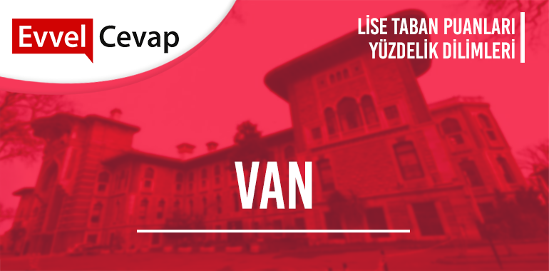 Van Lise Taban Puanları ve Yüzdelik Dilimleri