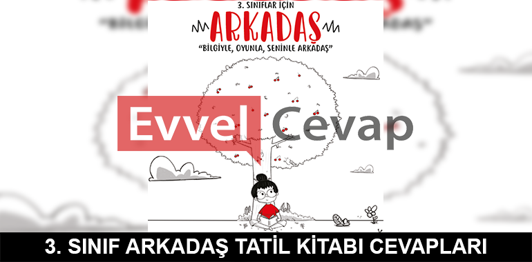 3. Sınıf Arkadaş Tatil Kitabı Cevapları