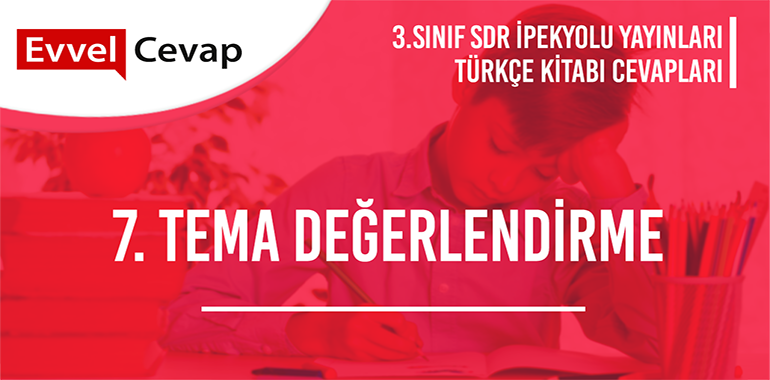 3. Sınıf SDR İpekyolu Yayınları Türkçe Ders Kitabı Cevapları Sayfa 259-260-261-262-263