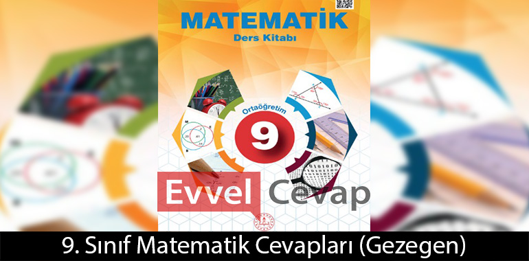 9. Sınıf Matematik Ders Kitabı Cevapları Gezegen Yayınları