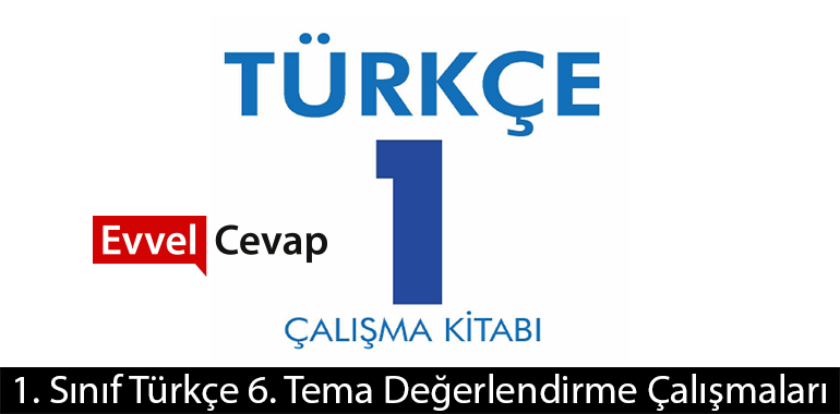 1. Sınıf Türkçe 6. Tema Değerlendirme Çalışmaları Metni Etkinlik Cevapları (1. Sınıf Türkçe)