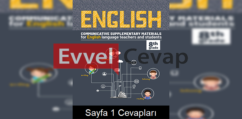 8. Sınıf İngilizce Etkinlik Kılavuz Kitabı Cevapları 1. Ünite Sayfa 1