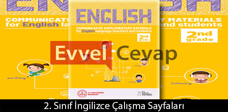 2. Sınıf İngilizce Çalışma Sayfaları Kitabı Cevapları