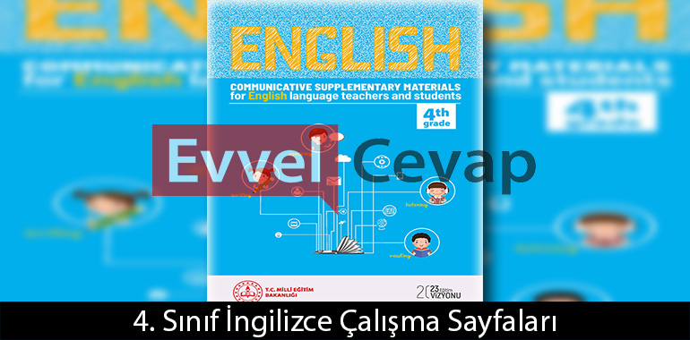 4. Sınıf İngilizce Çalışma Sayfaları Kitabı Cevapları