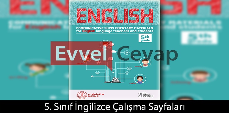5. Sınıf İngilizce Çalışma Sayfaları Kitabı Cevapları