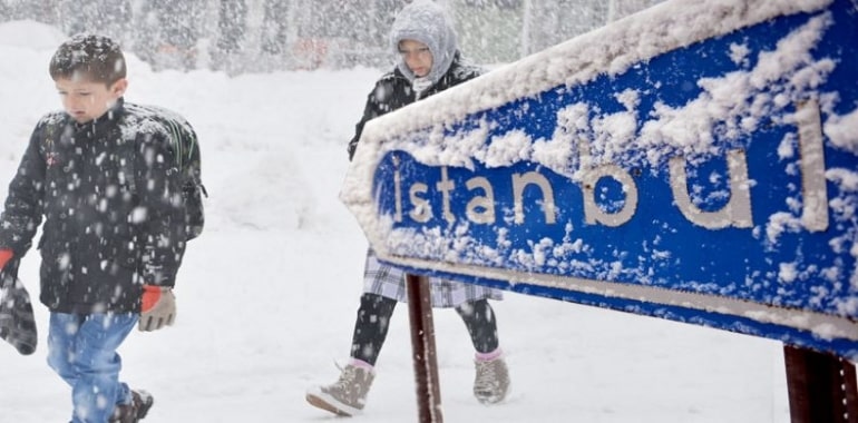 İstanbul'da Okullar Yarın Tatil