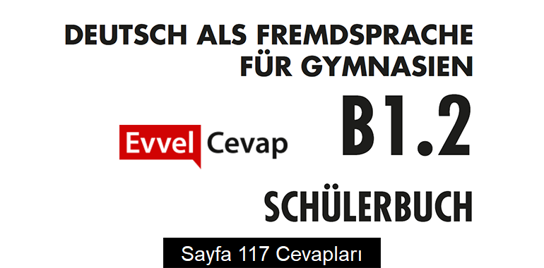 Almanca B1.2 Ders Kitabı Sayfa 117 Cevapları Meb Yayınları