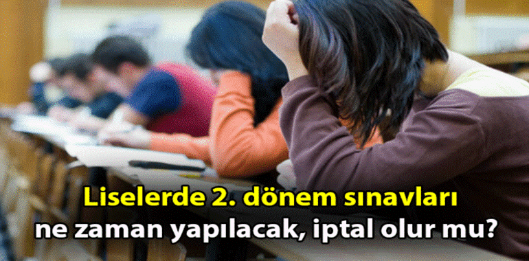 2. Dönem Yazılıları Yüz Yüze mi Olacak?
