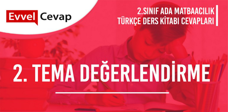 2. Sınıf Ada Matbaacılık Yayınları Türkçe Ders Kitabı Cevapları Sayfa 69-70