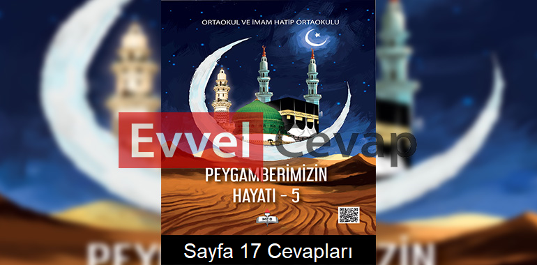 5. Sınıf Peygamberimizin Hayatı Ders Kitabı Cevapları Meb Yayınları Sayfa 17