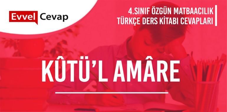 4. Sınıf Özgün Yayınları Türkçe Ders Kitabı Cevapları Sayfa 89-90