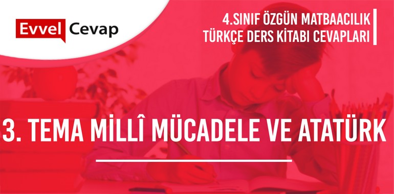 4. Sınıf Özgün Yayınları Türkçe Ders Kitabı Cevapları Sayfa 91-92-93