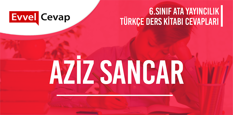 Aziz Sancar Metni Etkinlik Cevapları (6. Sınıf Türkçe)