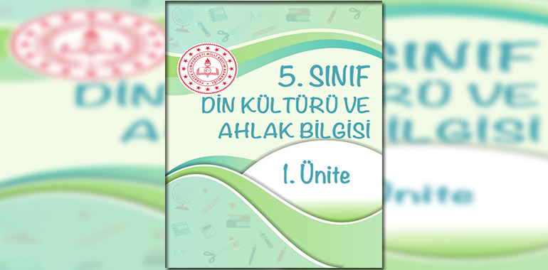 5. Sınıf Din Kültürü Beceri Temelli Testler 1. Ünite Cevapları