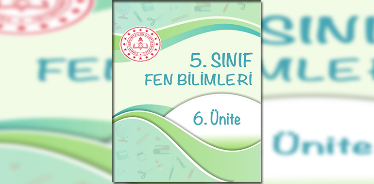 5. Sınıf Fen Bilimleri Beceri Temelli Testler 6. Ünite Cevapları