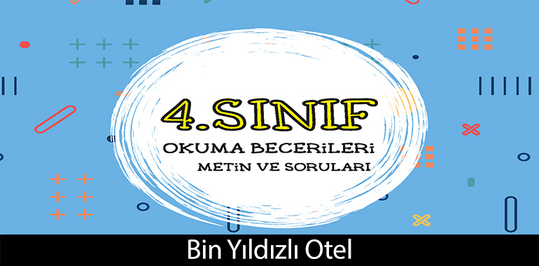 Bin Yıldızlı Otel Cevapları
