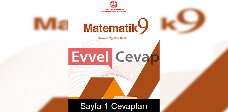 9. Sınıf Matematik Kavram Öğretimi Kitabı Cevapları Sayfa 1