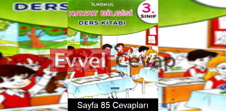 3. Sınıf Hayat Bilgisi Ders Kitabı Cevapları Dizin Yayıncılık Sayfa 85