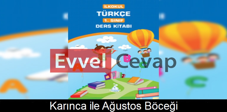 Karınca ile Ağustos Böceği Metni Etkinlik Cevapları (1. Sınıf Türkçe)