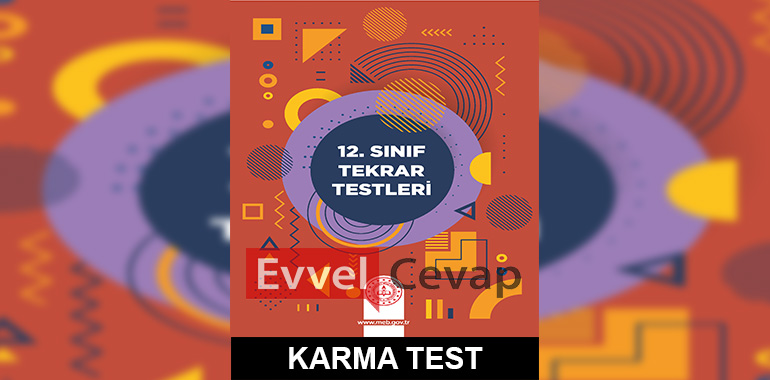 12. Sınıf Tekrar Testleri Temel Düzey Matematik Karma Test Cevapları