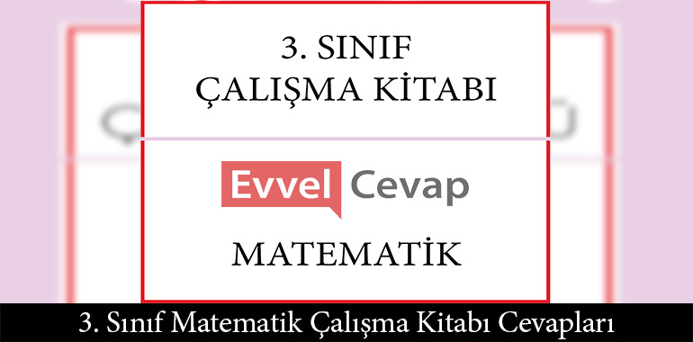 3. Sınıf Matematik Çalışma Kitabı Cevapları