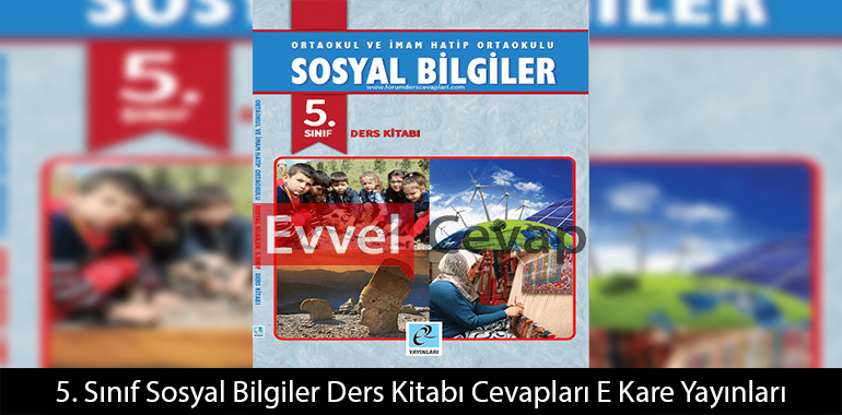 5. Sınıf Sosyal Bilgiler Ders Kitabı Cevapları E Yayınları