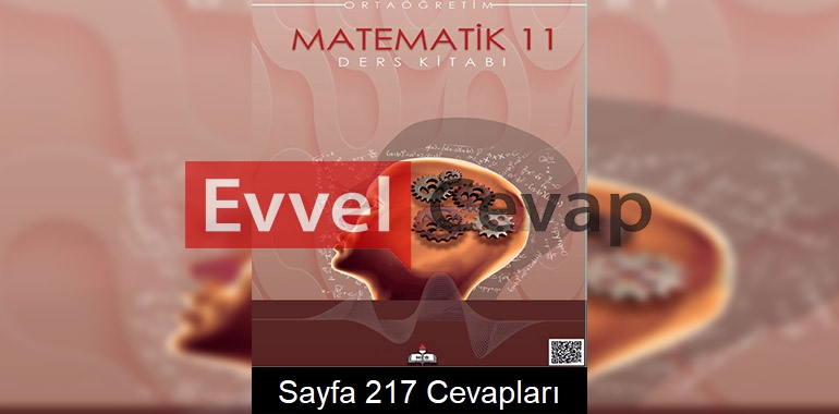 11. Sınıf Meb Yayınları Matematik Ders Kitabı Sayfa 217 Cevabı