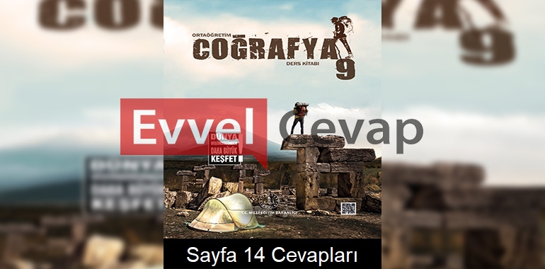 9. Sınıf Coğrafya Meb Yayınları Ders Kitabı Cevapları Sayfa 14