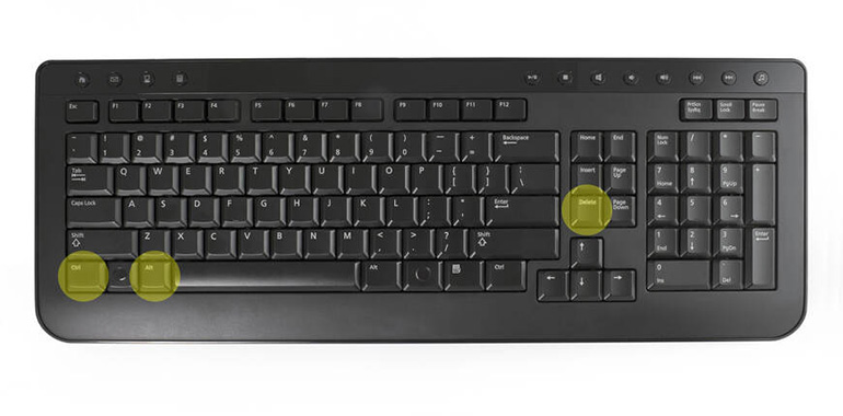 CtrlAltDel Komutu İçin Neden Aynı Anda Basmanın Zor Olduğu Tuşlar Seçildi?