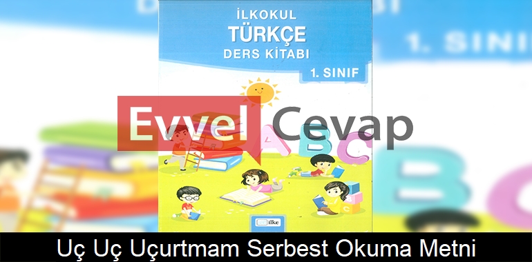 Uç Uç Uçurtmam Serbest Okuma Metni Etkinlik Cevapları (1. Sınıf Türkçe)
