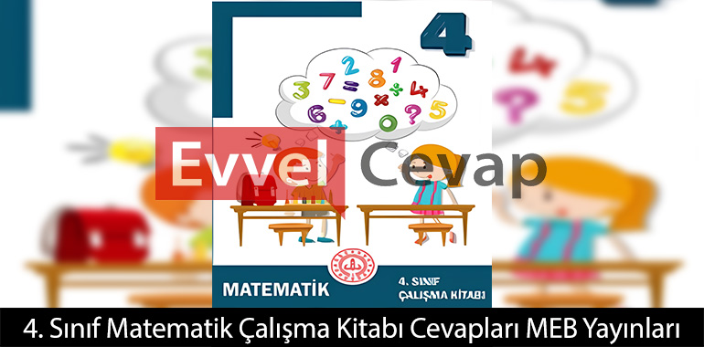 4. Sınıf Çalışma Kitabı Matematik Cevapları