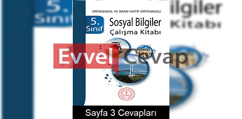 5. Sınıf Sosyal Bilgiler Çalışma Kitabı Cevapları Meb Yayınları Sayfa 3