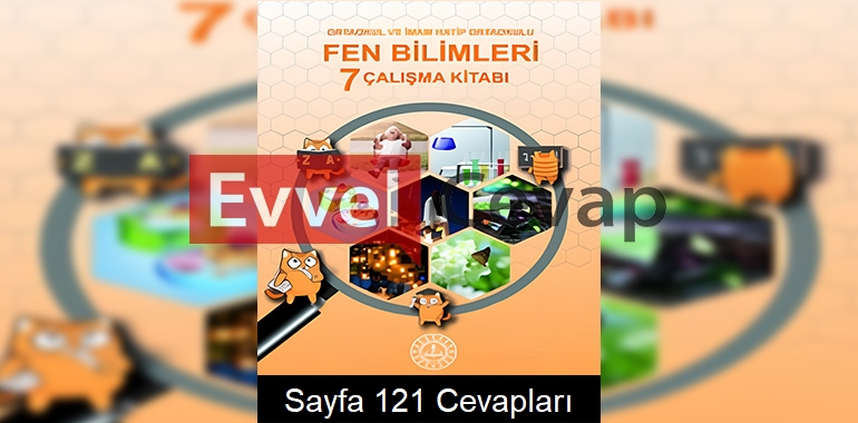 7. Sınıf Fen Bilimleri Çalışma Kitabı Cevapları Meb Yayınları Sayfa 121