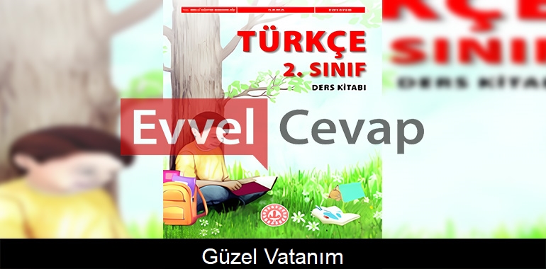 Güzel Vatanım Metni Etkinlik Cevapları (2. Sınıf Türkçe)