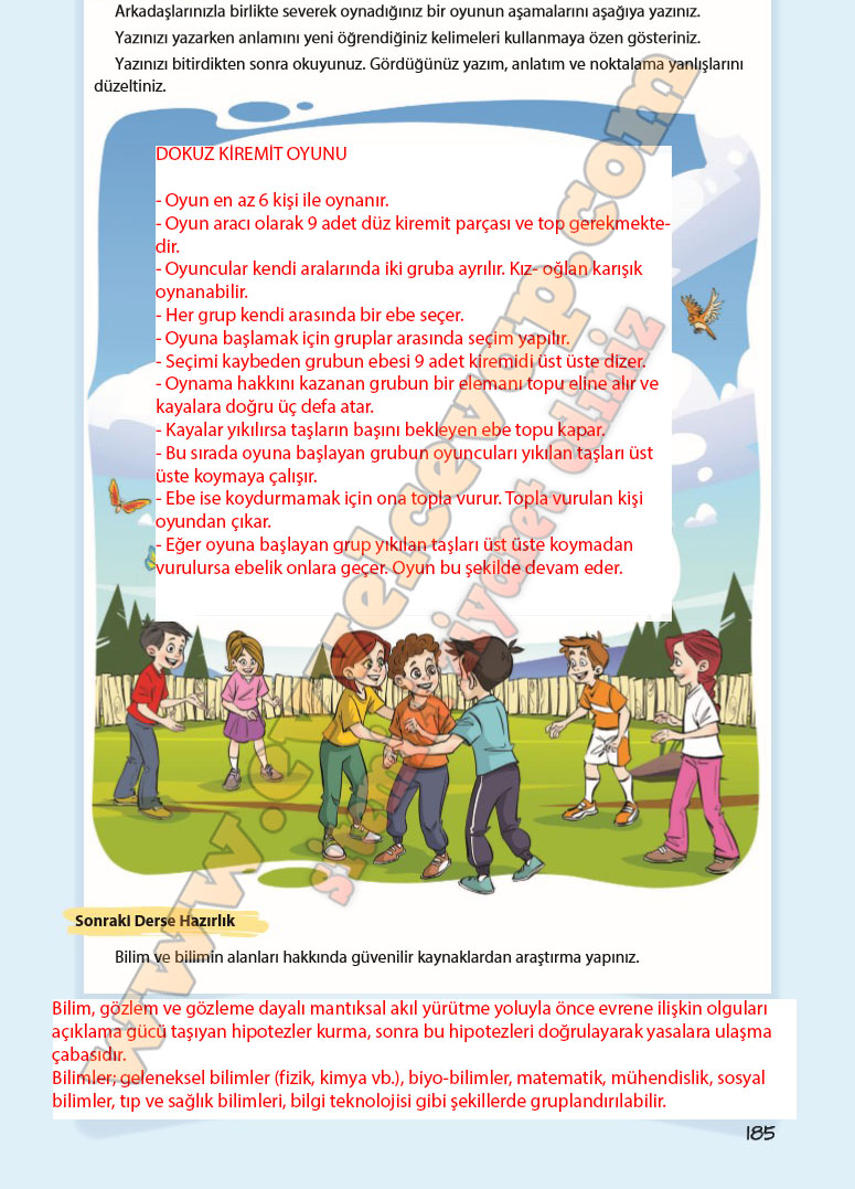 5-sinif-turkce-ders-kitabi-cevaplari-koza-yayinlari-sayfa-185