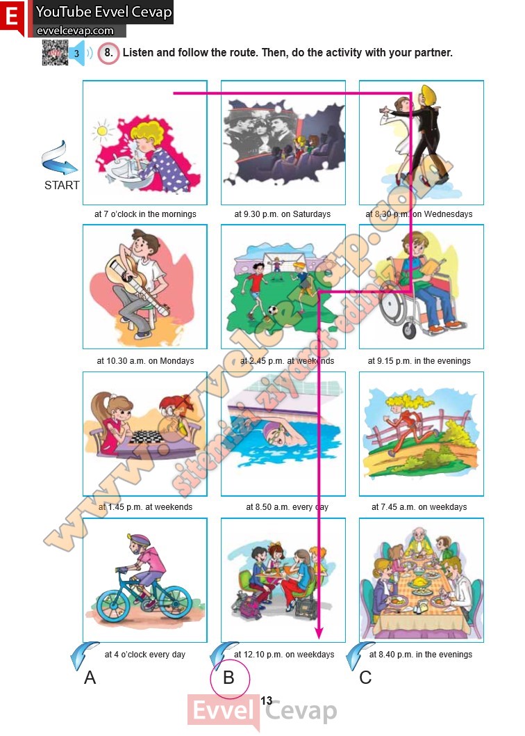 6-sinif-ingilizce-ders-kitabi-cevabi-hecce-yayinlari-sayfa-13