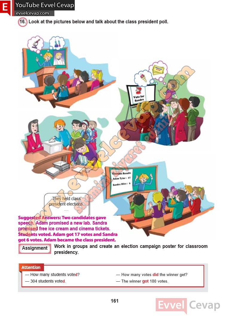 6-sinif-ingilizce-ders-kitabi-cevabi-hecce-yayinlari-sayfa-161