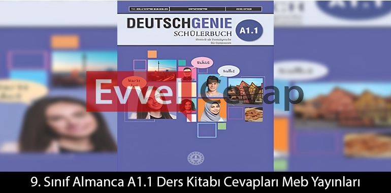 9. Sınıf Almanca A1.1 Ders Kitabı Cevapları Meb Yayınları