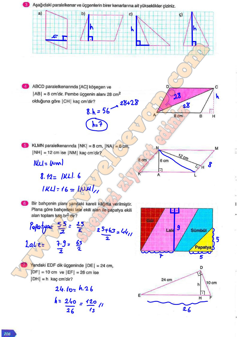 6-sinif-matematik-ders-kitabi-cevabi-ata-yayinlari-sayfa-206