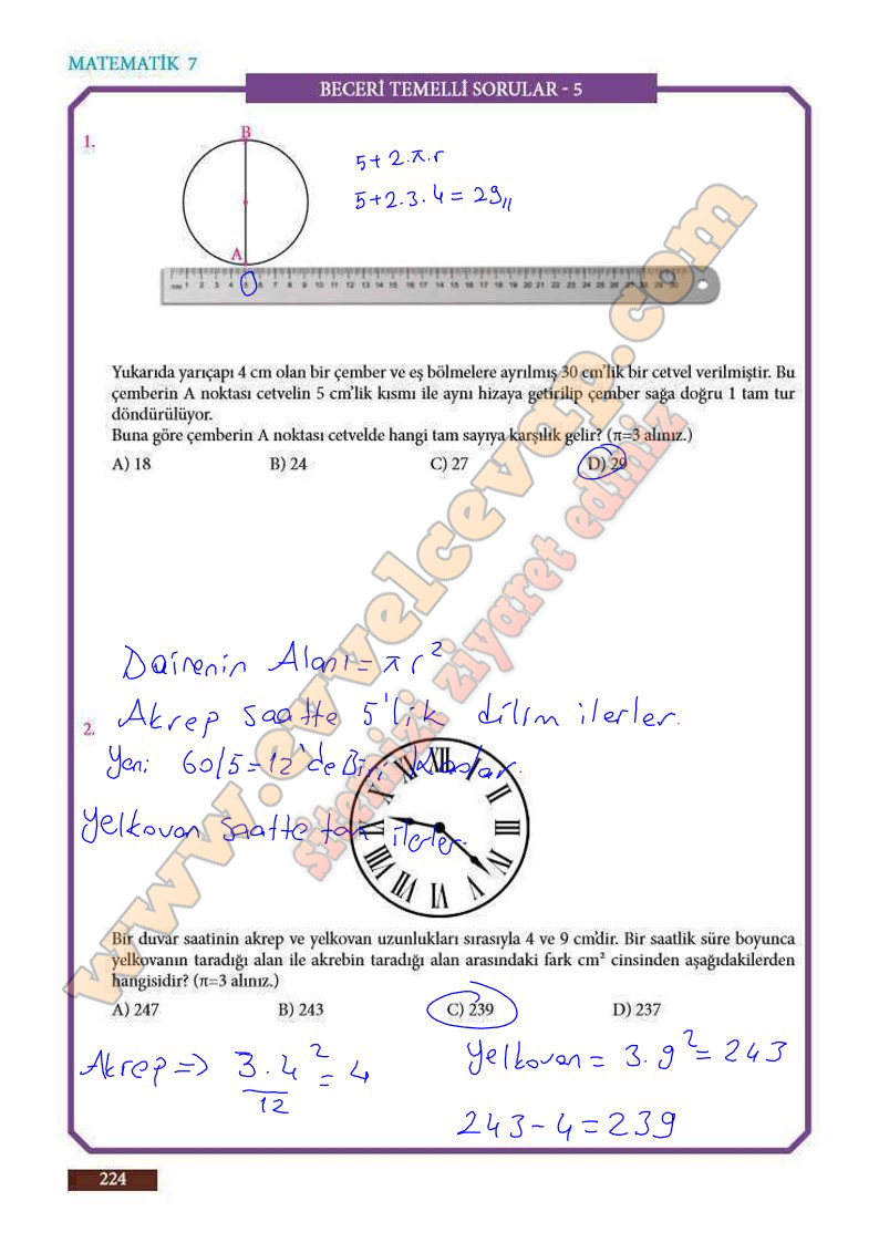 7-sinif-matematik-ders-kitabi-cevabi-meb-sayfa-224