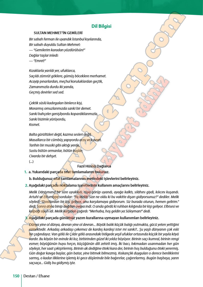 10-sinif-turk-dili-ve-edebiyati-ders-kitabi-cevabi-meb-yayinlari-sayfa-150