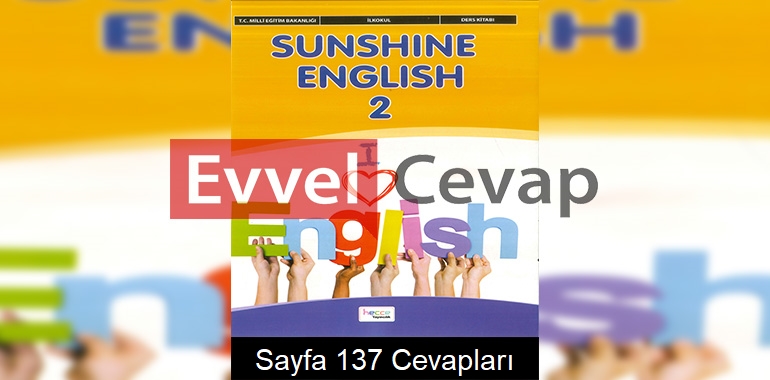 2. Sınıf İngilizce Ders Kitabı Cevapları Hecce Yayınları Sayfa 137