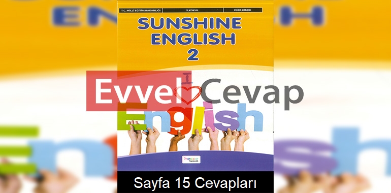 2. Sınıf İngilizce Ders Kitabı Cevapları Hecce Yayınları Sayfa 15