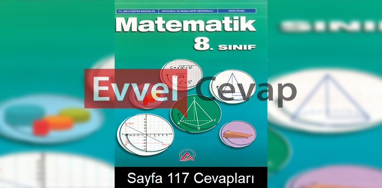 8. Sınıf Matematik Ders Kitabı Cevapları Ada Yayınları Sayfa 117
