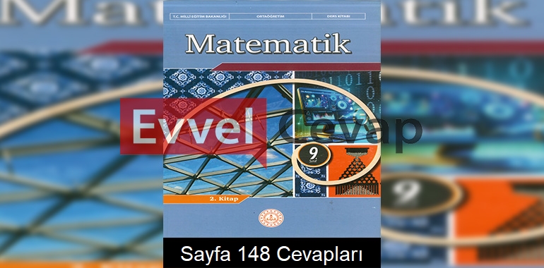 9. Sınıf Matematik Ders Kitabı Cevapları Meb Yayınları (2. Kitap) Sayfa 148