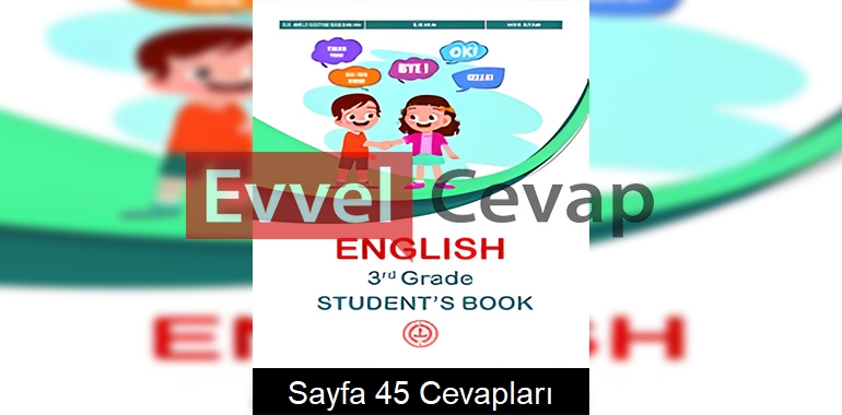 3. Sınıf İngilizce Ders Kitabı Cevapları Meb Yayınları Sayfa 45