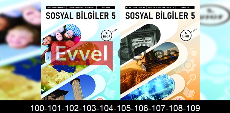 5. Sınıf Sosyal Bilgiler Ders Kitabı Cevapları Sayfa 100-101-102-103-104-105-106-107-108-109